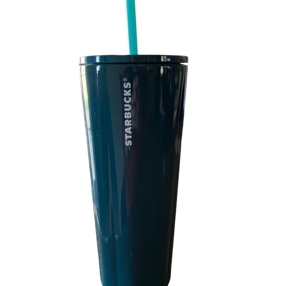 Starbucks Spring 2023 Two Tone Scalloped Metal 24 fl oz Tumbler